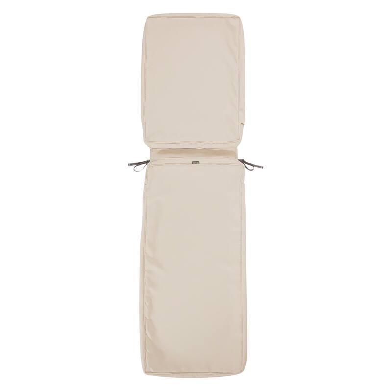 Classic Accessories Montlake Water-resistant Patio Chaise Lounge Cushion