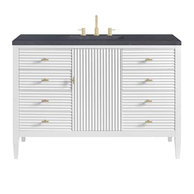 James Martin Vanities 485-V48-3CSP Myrrin 48" Single Basin Wood Vanity