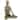 5.51 inches H Bronze Yoga - Lotus Pose (Padmasana) made of Cold Cast Bronze