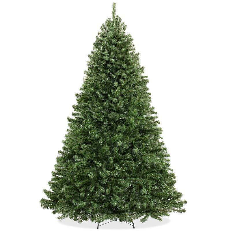 Realistic Green Spruce Artificial Christmas Tree with Stand - 9 Foot
