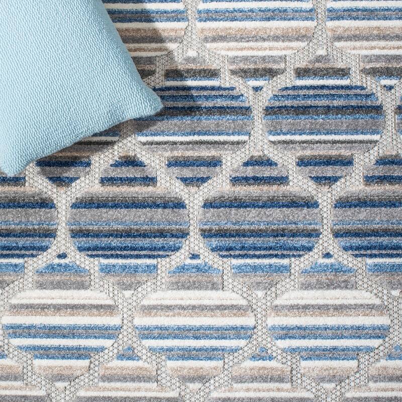 SAFAVIEH Cabana Kaleen Indoor/ Outdoor Waterproof Patio Trellis Rug