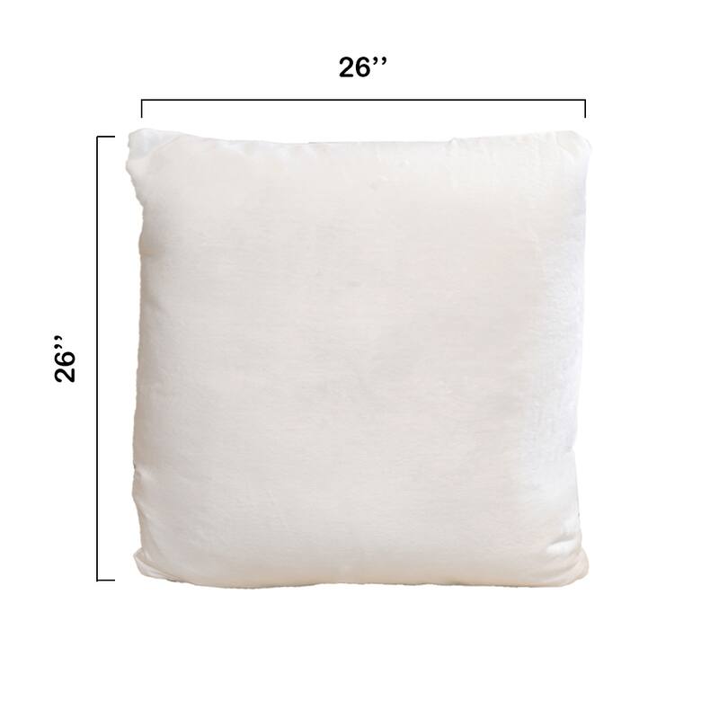 Cheer Collection Set of 2 Hollow Fiber Filled Couch Pillows