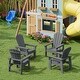 preview thumbnail 170 of 179, Laguna Kids Outdoor Poly Adirondack Chair (Set of 4)