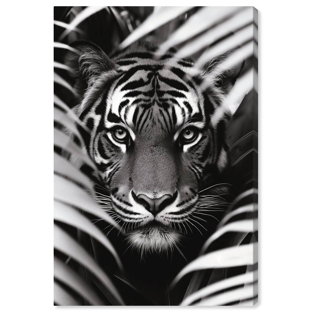 Hunter's Eyes Canvas by Art Remedy, Gallery Wrapped