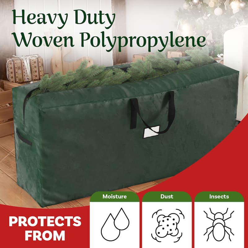 Christmas Tree Storage Bag - Protects Holiday Decorations & Artificial Trees by Elf Stor