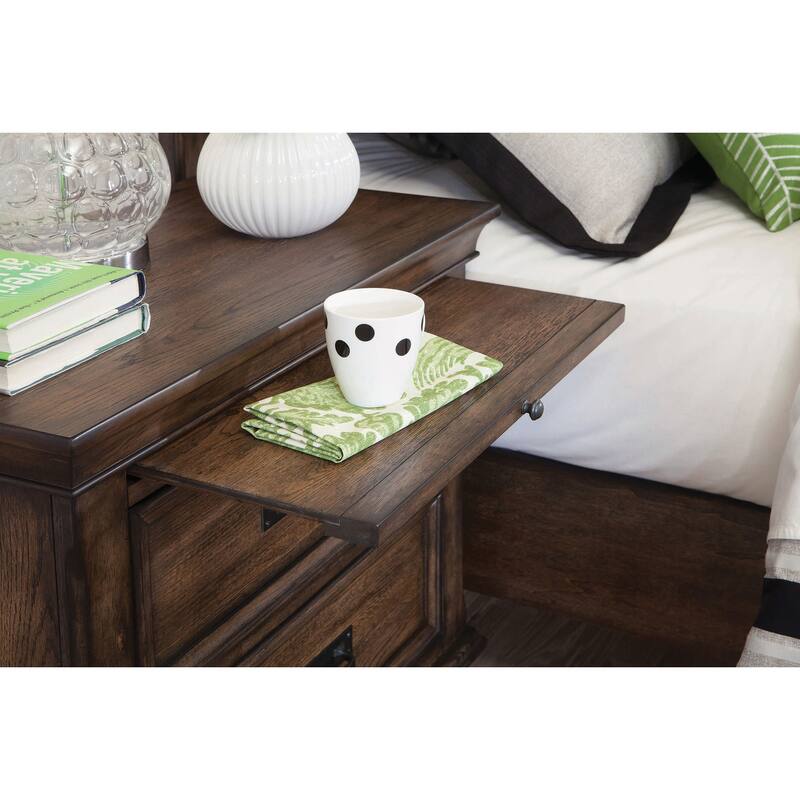 Franco 4-Piece Storage Platform Bedroom Set