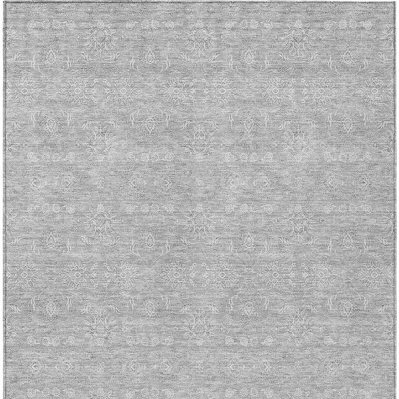 HomeRoots Floral Transitional Rectangle Outdoor Rug
