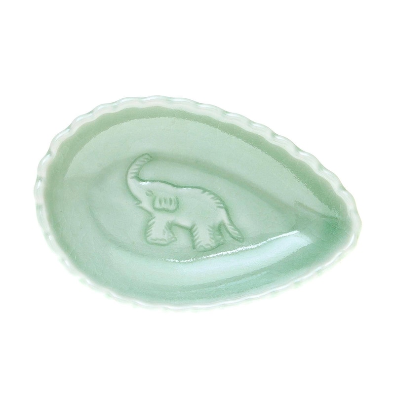 Novica Handmade Elephant Eggs Celadon Ceramic Condiment Bowls (Set Of 4)