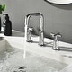 preview thumbnail 11 of 33, Widespread Bathroom Sink Faucet Double Handle Bathroom Sink Faucet