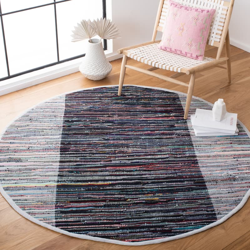 SAFAVIEH, Hand-Woven Rag Jonna Jeltsje Cotton Rug with Fringe