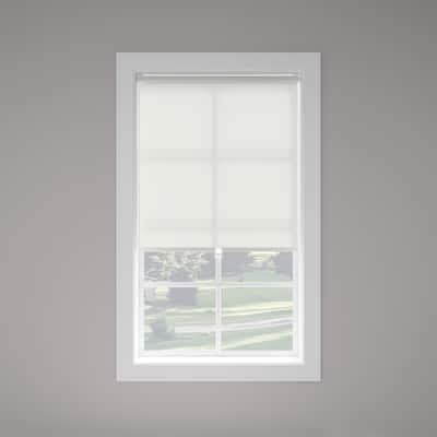 White Light Filtering Roller Shade Cordless 74 in. L (Custom Widths Available)