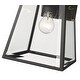 preview thumbnail 6 of 6, Broughton 1 Light Outdoor Wall Sconce - Black