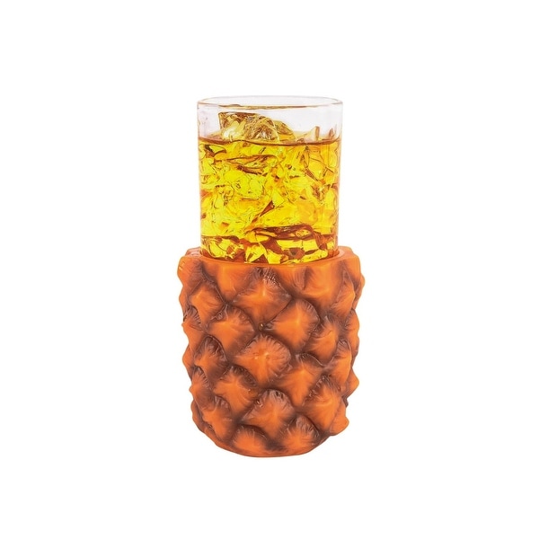 Free Shipping 7/" TALL 8 oz Luau Party 6 PINEAPPLE CUPS