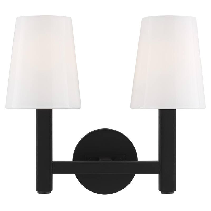 Logan Traditional 2 - Light Vanity in Aged Iron - Aged Iron