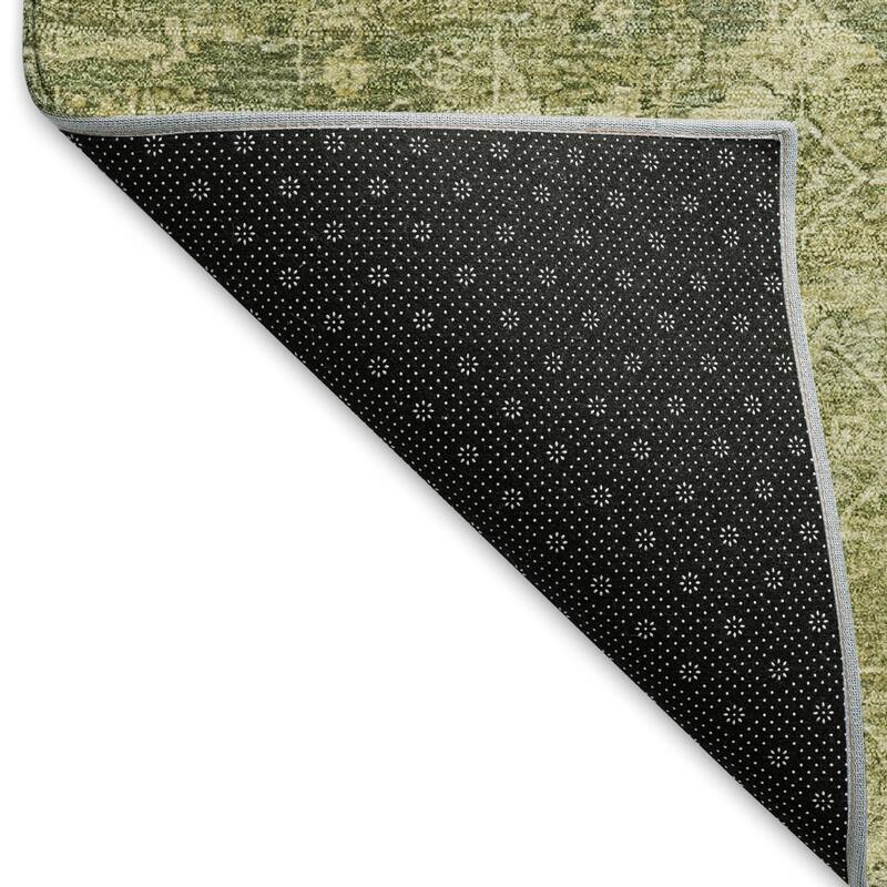 Machine Washable Indoor/ Outdoor Traditional Harmony Chantille Rug