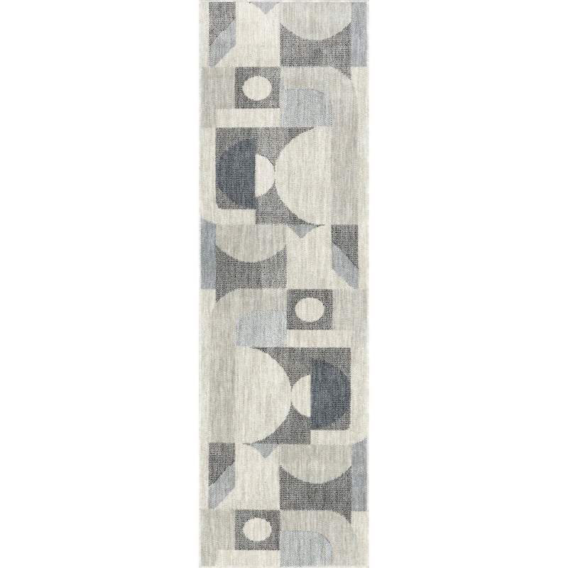 Nuloom Rhona Modern Geometric Recycled Area Rug