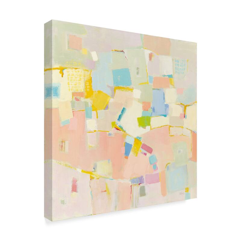 Phyllis Adams 'Block Party' Canvas Art