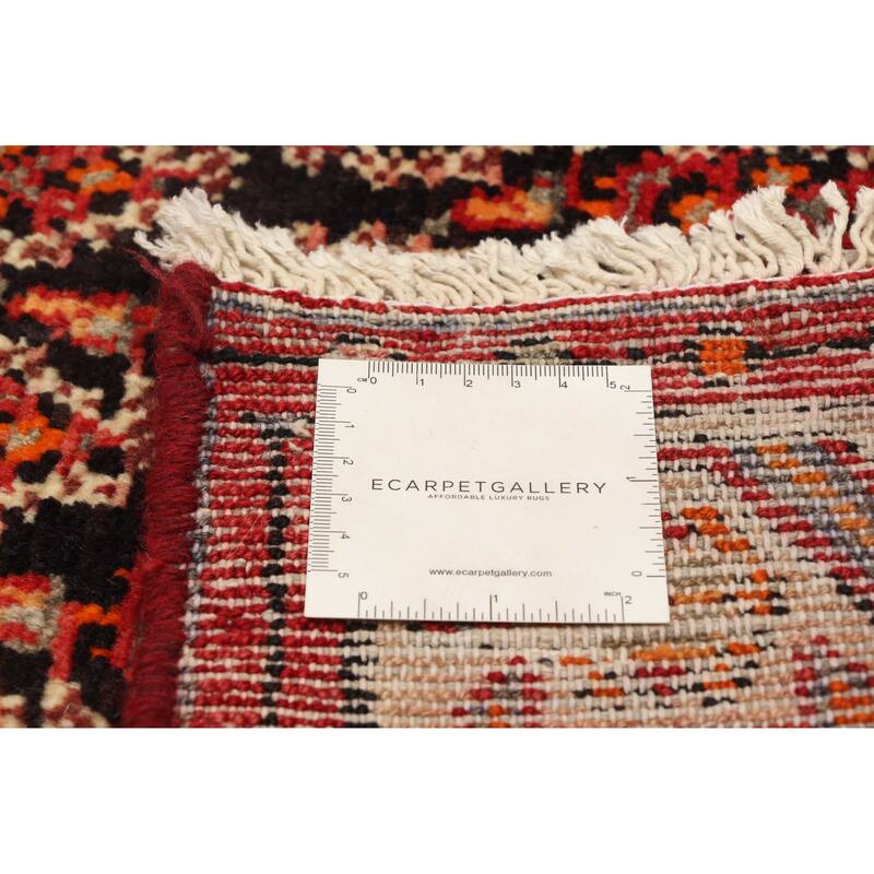 ECARPETGALLERY Hand-knotted Andelz Navy Wool Rug - 3'5 x 9'7