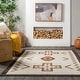 preview thumbnail 18 of 19, Nuloom Colbie SpinClean Tribal Machine Washable Area Rug