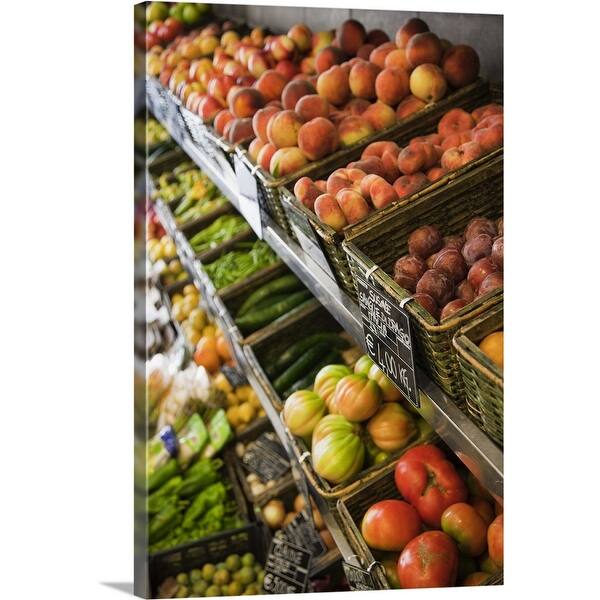 Shop Fruit And Vegetables For Sale Canvas Wall Art On Sale Overstock 25365722