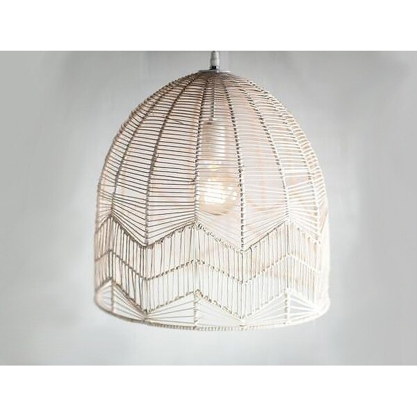 Lace rattan pendant on sale