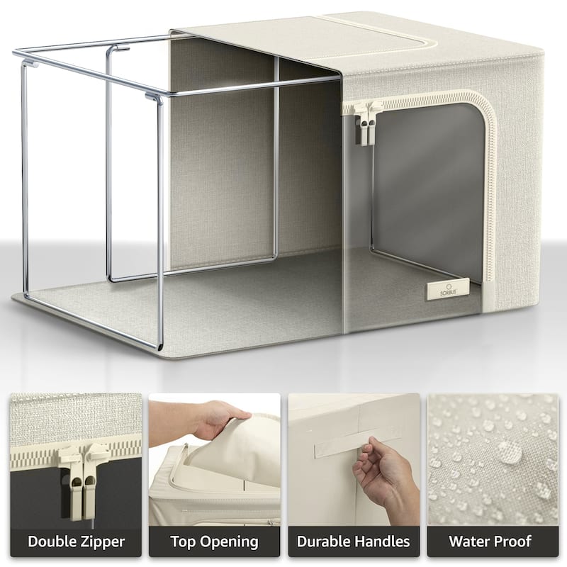 Storage Window Large Bin Set (Single) - 19.75" L X 16" W X 13.75" 
