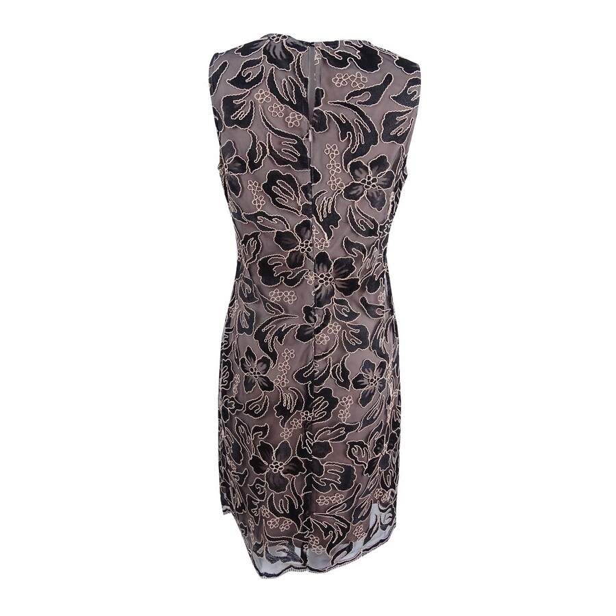 mesh shift dress