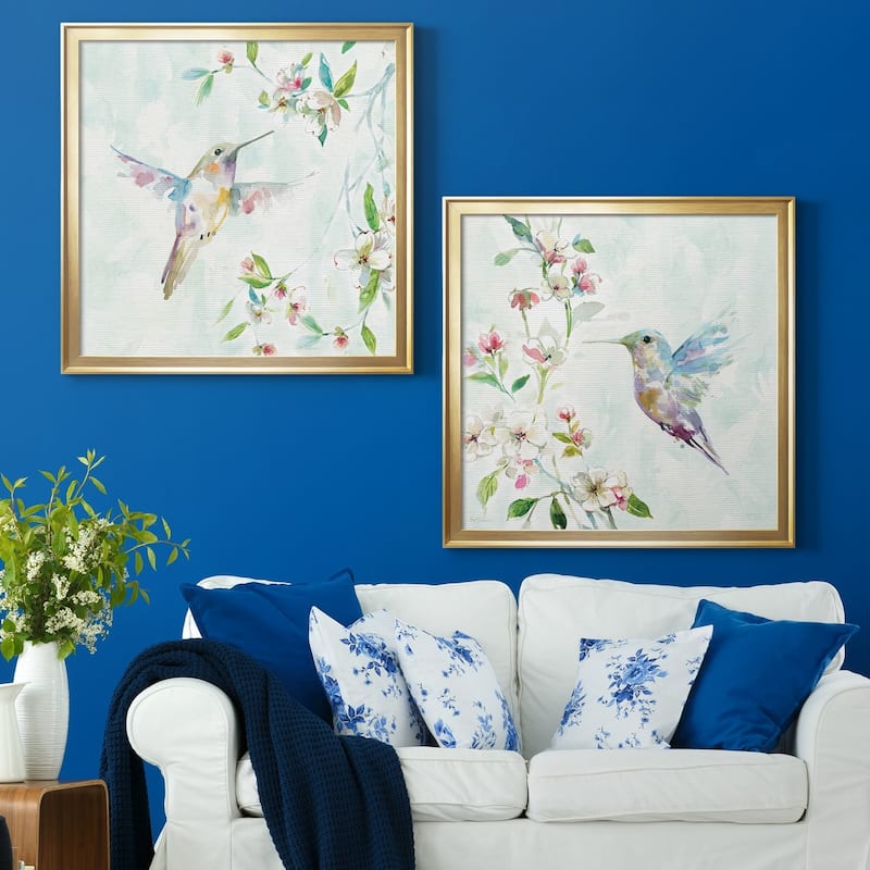 Hummingbird I Premium Framed Canvas - Ready to Hang
