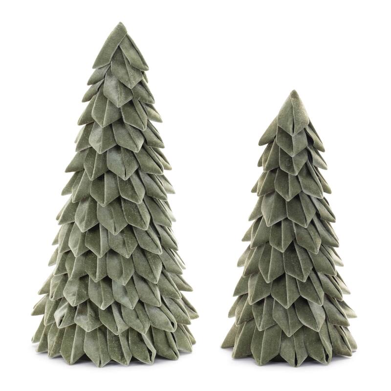 Fabric Pine Tree (Set of 2) - N/A