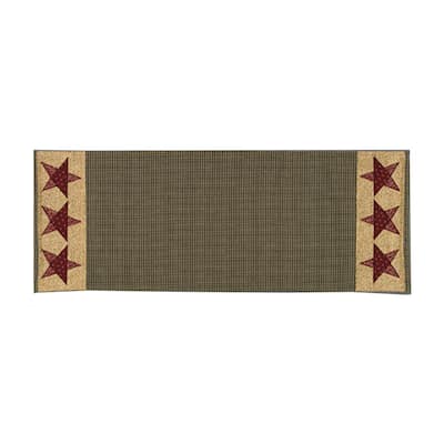 Park Designs Country Star Table Runner 13" X 36" - 13" x 36"