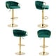 preview thumbnail 37 of 42, Modern Swivel Counter Height Bar Stools Adjustable Counter Stool With Backs