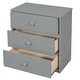 preview thumbnail 12 of 22, Twin Size Loft Bed with Desk, Blackboard, Shelf and 3 Drawers