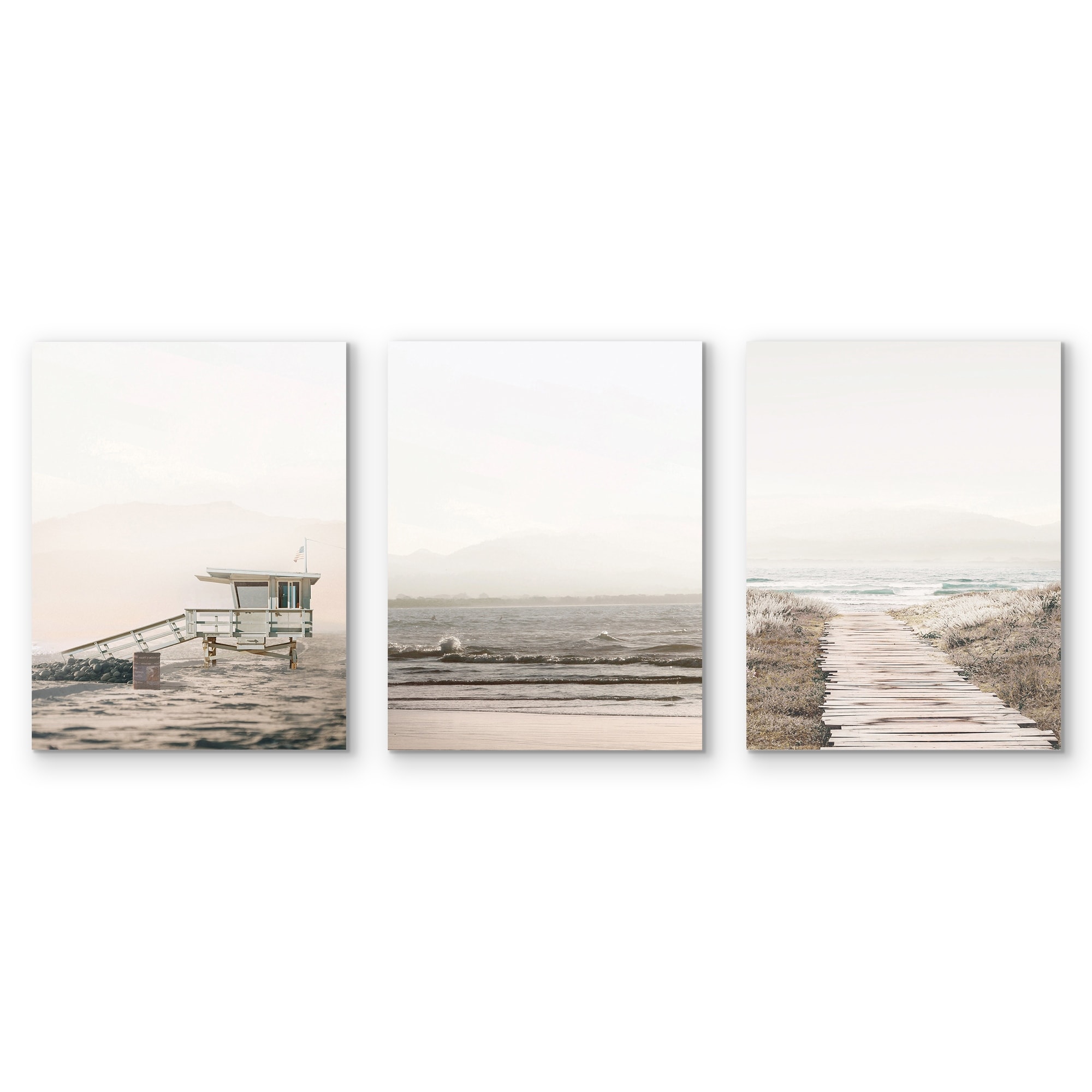 Americanflat 3 Piece 8x10 Unmatted Framed Print Set - National Park Canada  by Artvir