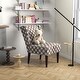 preview thumbnail 4 of 2, Accent Chair Printed Lounge Chair Armless Side Chair for Living Room Bedroom