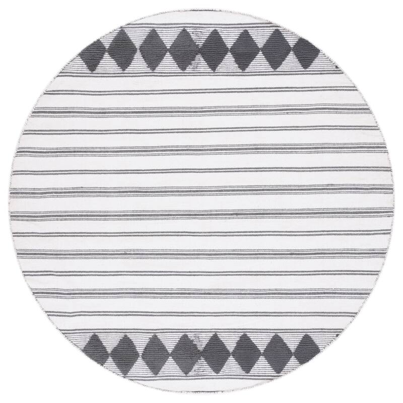 SAFAVIEH Handmade Flatweave Montauk Sietske Boho Stripe Cotton Rug