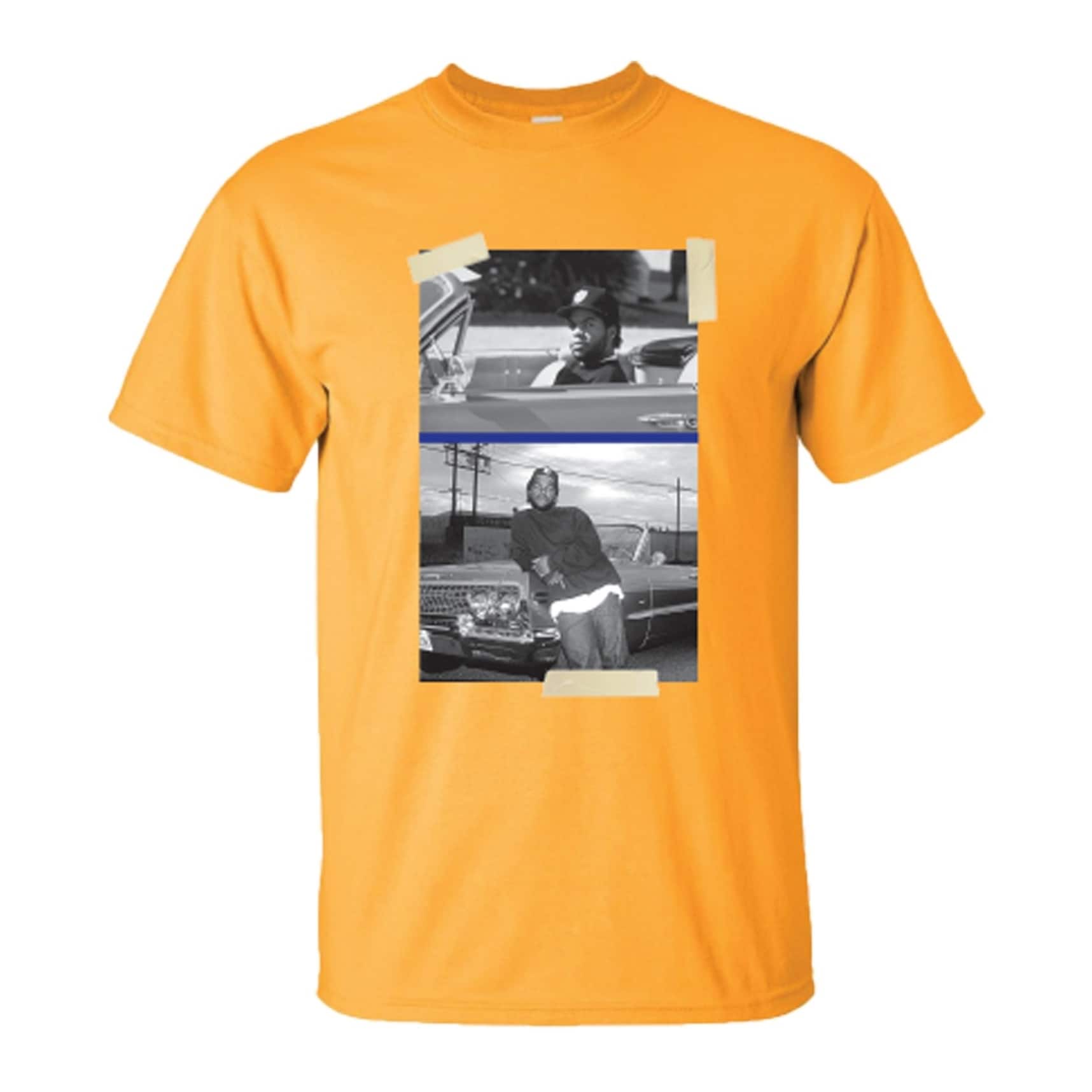 Ice Cube Impala Mens Graphic T-Shirt - Yellow S