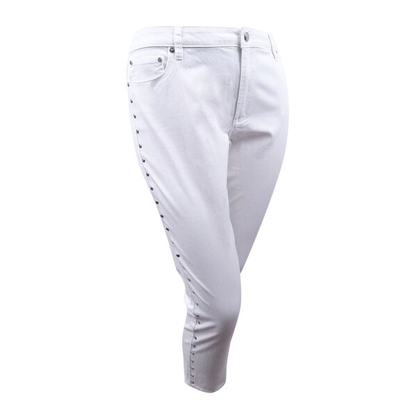 michael kors jeans white