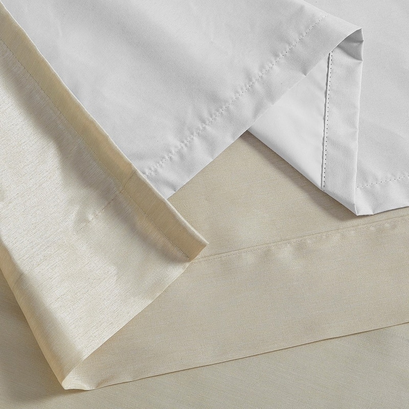 Twist Tab Total Blackout Window Curtain Panel 50x95" Blackout