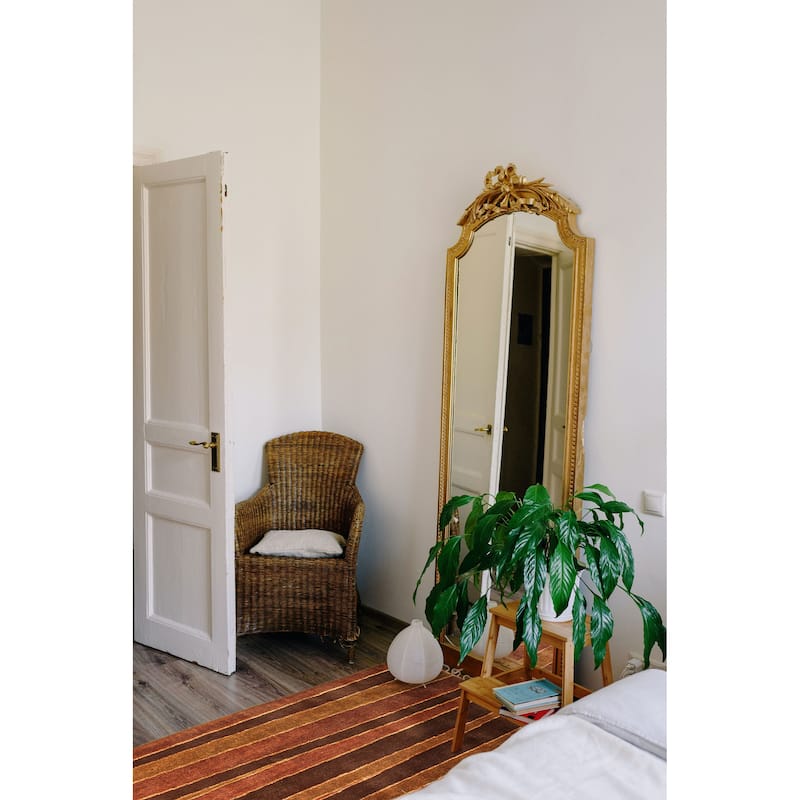 ECARPETGALLERY Hand-knotted Opulence Gold Wool Rug - 3'5 x 8'2