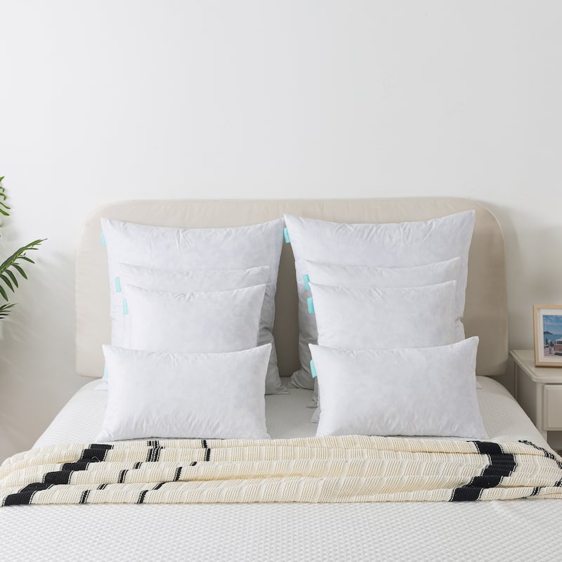 Waverly Feather Throw Pillow Inserts, Set of 2