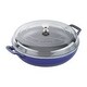 preview thumbnail 1 of 51, STAUB Cast Iron 3.5-qt Braiser with Glass Lid