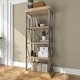 preview thumbnail 61 of 74, Brown Wood 3 Shelves Shelving Unit - 48 x 17 x 34