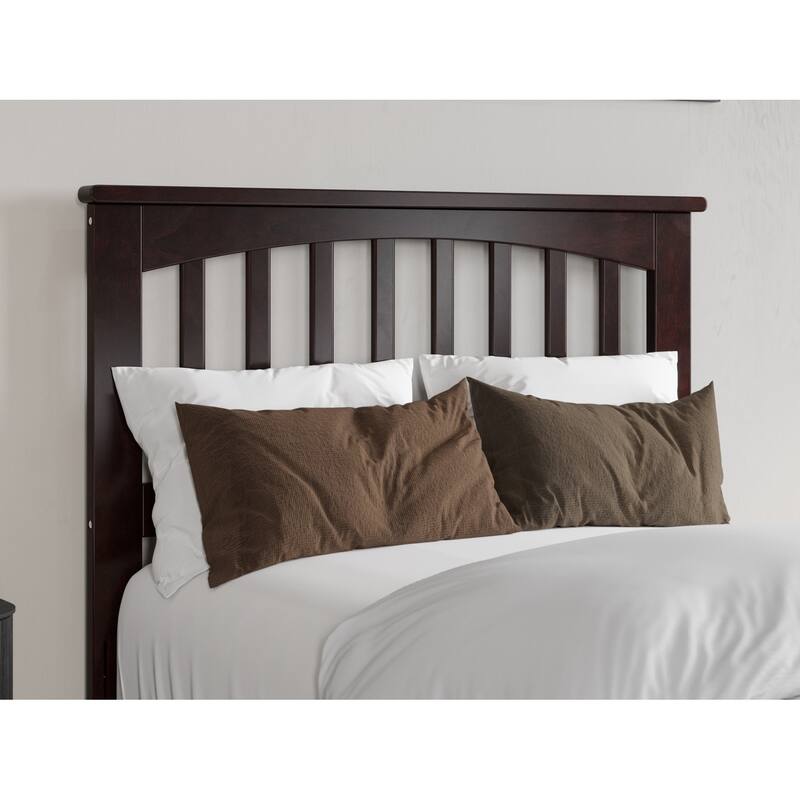 Becket Solid Wood Low Profile Platform Bed with Matching Footboard
