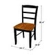 preview thumbnail 83 of 128, International Concepts Solid Wood Madrid Ladderback Chairs, Set of 2 - N/A