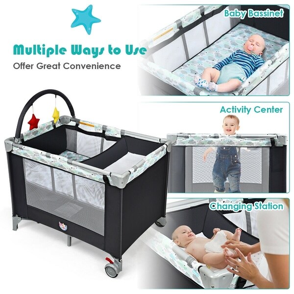 play yards with changing station