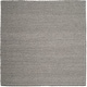 preview thumbnail 21 of 26, SAFAVIEH Handmade Natura Steinvor Geometric Wool Rug 4' x 4' Square - Steel