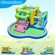 preview thumbnail 3 of 8, Costway 5-in-1 Inflatable Bounce House with Slide Splash Pool Ball Pit - Multi-color - See Details