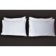preview thumbnail 4 of 2, 300 TC 100pct Cotton Sateen Striped White Pair of Queen Flat Sheets