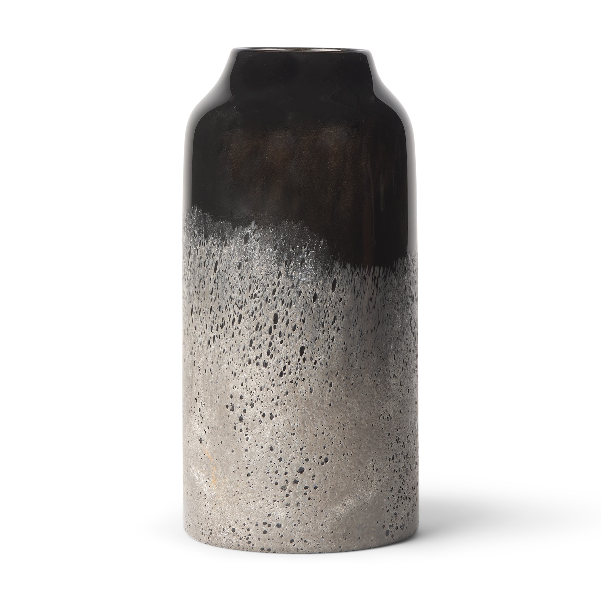 Emu Small Black & Grey Vase