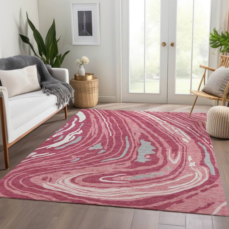 Premium Washable Super Soft Abstract Contemporary Mayfield Rug